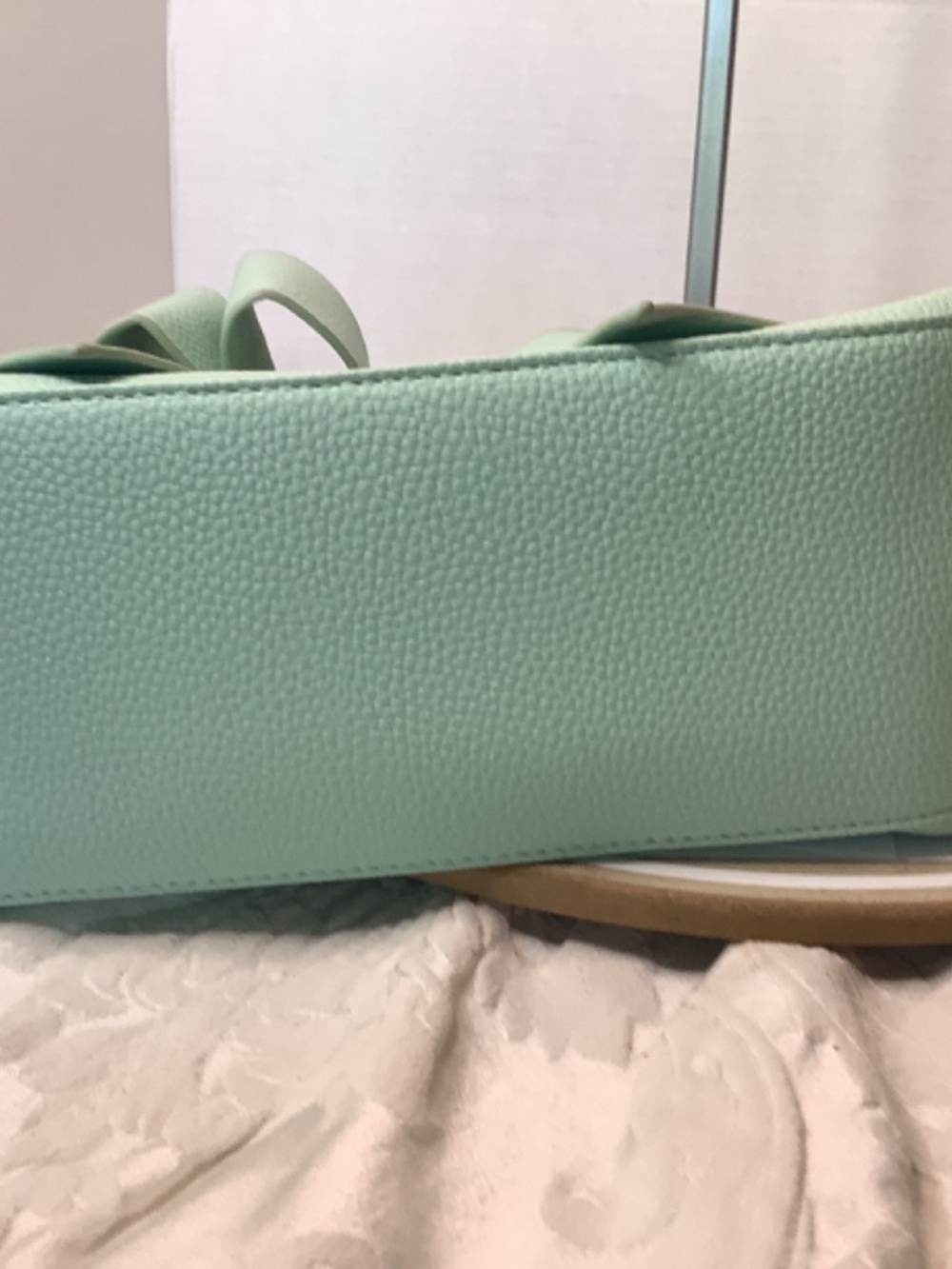 EUC Grossi Green Bow hand crossbody bag - Picture 10 of 14